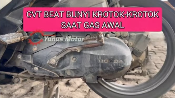 CVT Beat Bunyi Krotok-krotok