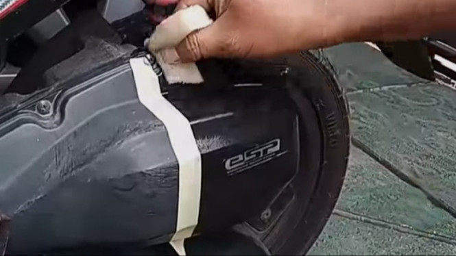 Cara Murah Poles Bodi Motor