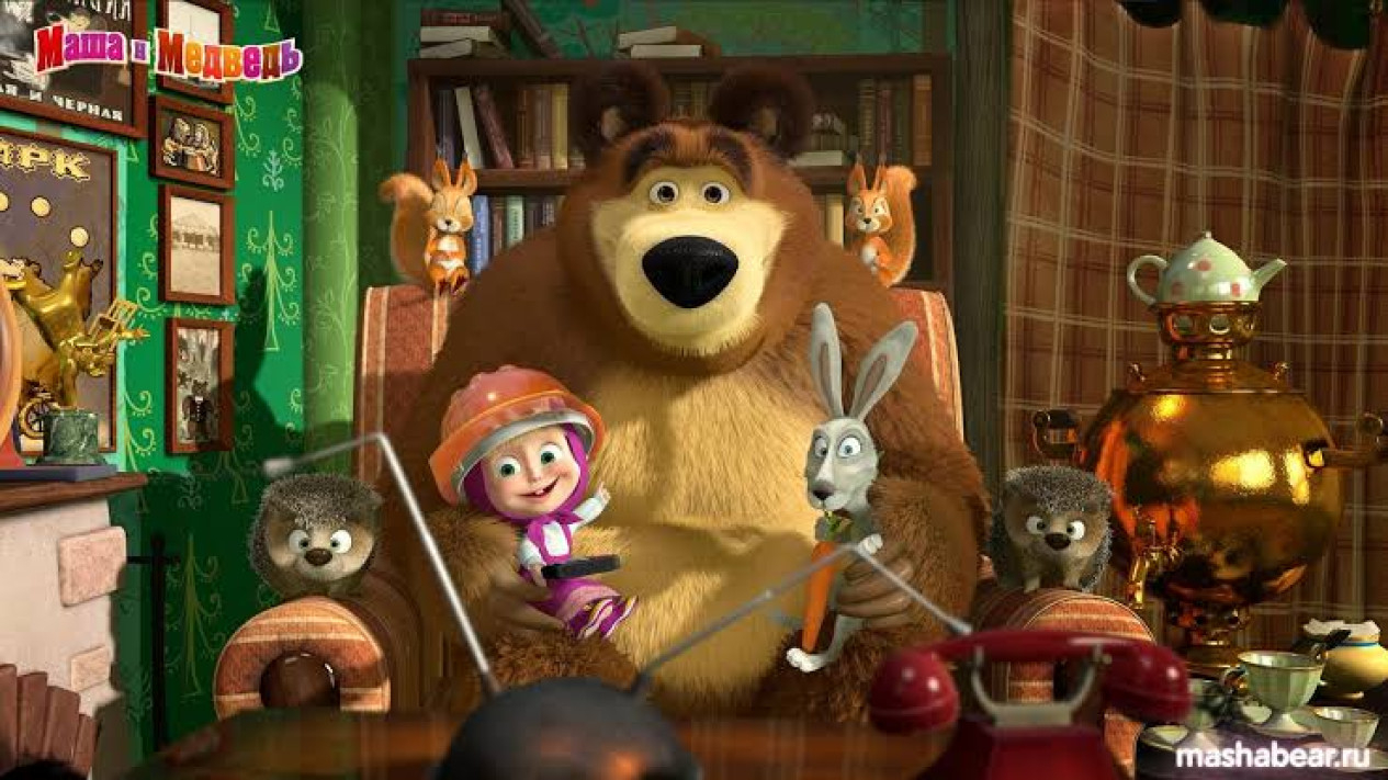 Fakta Mengejutkan di Balik Kartun Terkenal Masha and the Bear