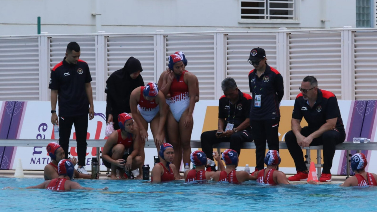 Sea Games 2023 Timnas Polo Air Putri Indonesia Takluk Dari Singapura 6046