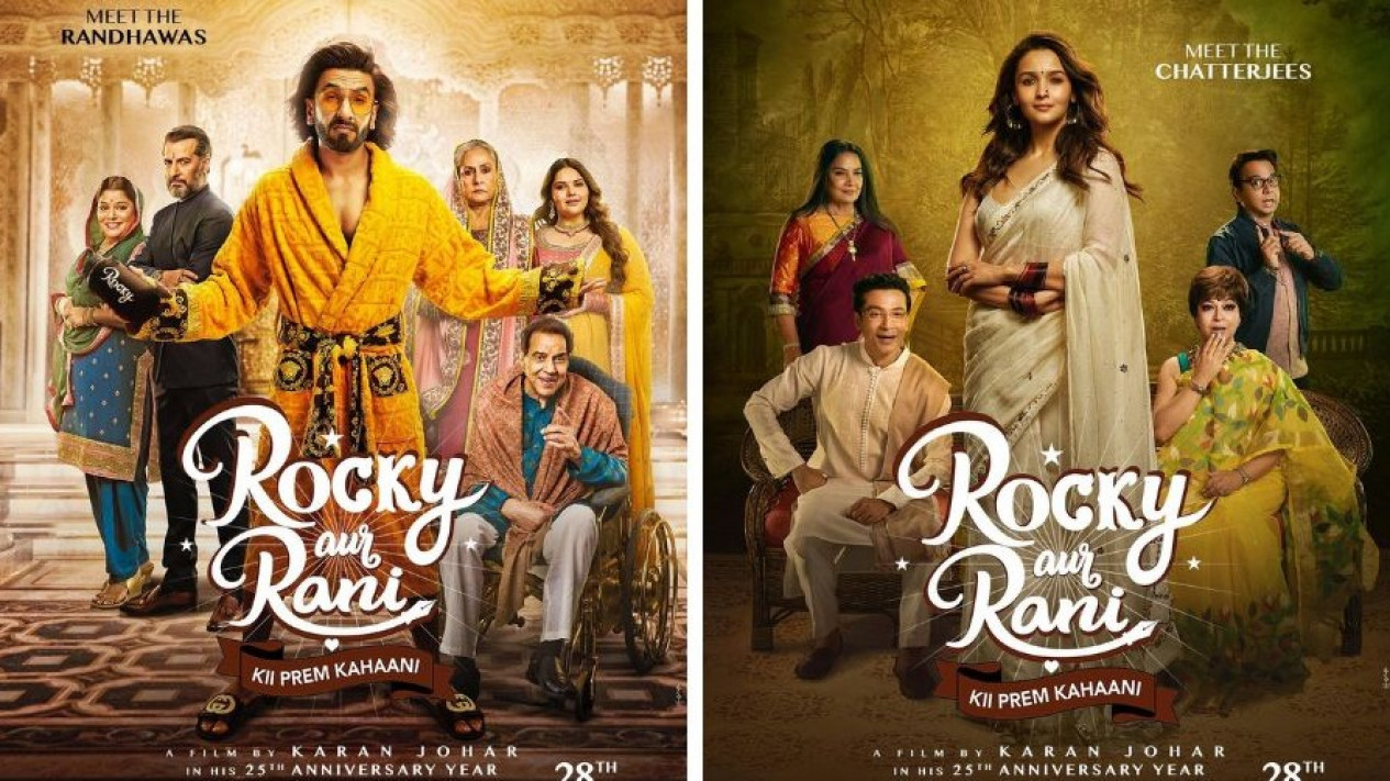 Poster Rocky Aur Rani Kii Prem Kahaani Dirilis, Ekspresi Jaya Bachchan ...