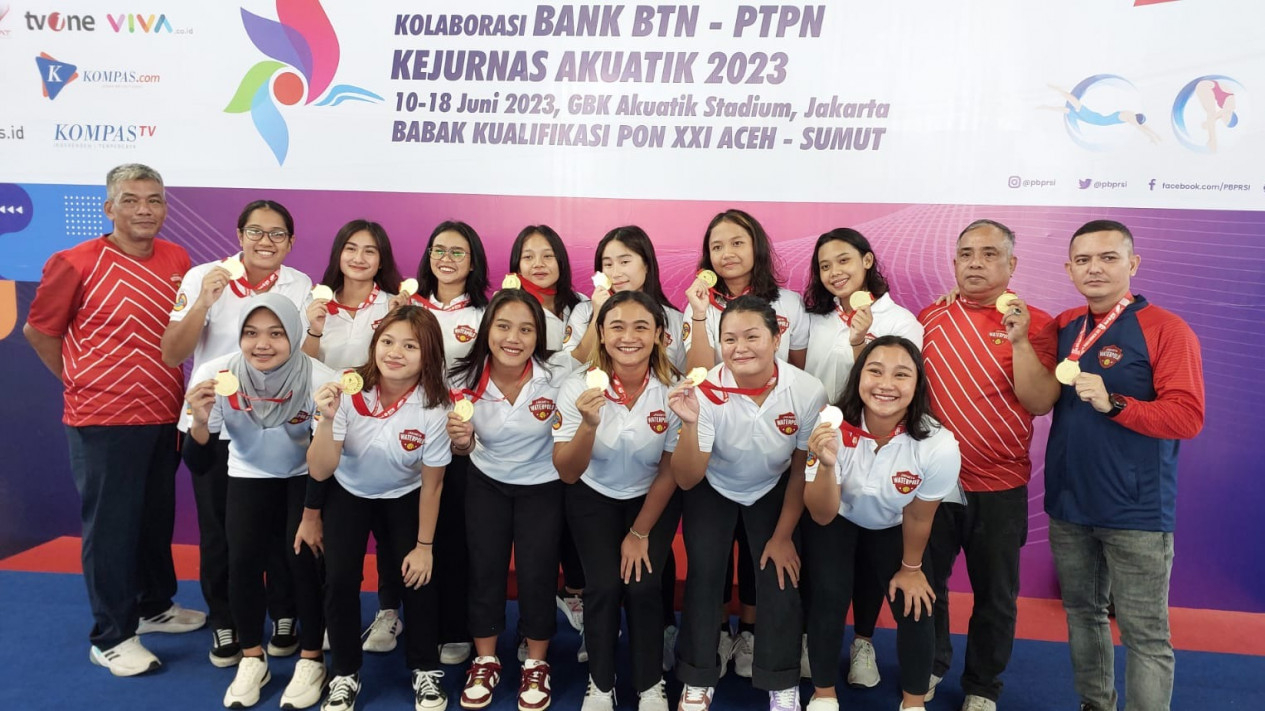 Putri Dki Jakarta Juara Kejurnas Polo Air Festival Akuatik Indonesia 2023 5146