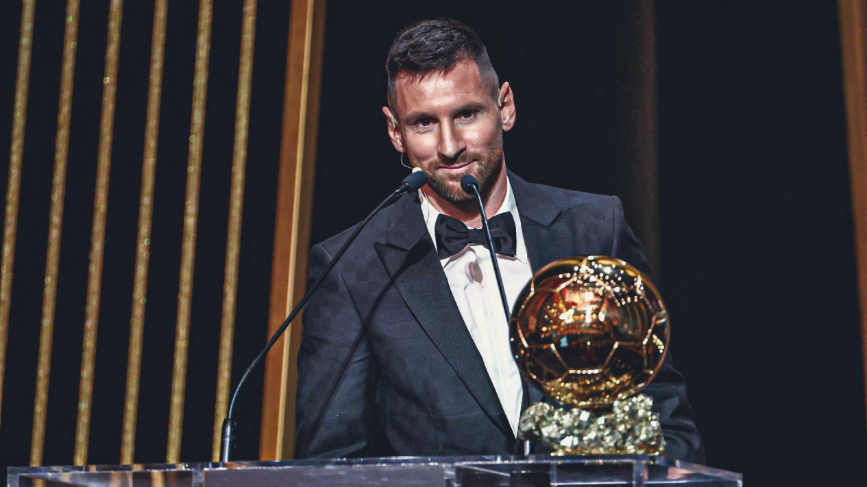 Kata Lionel Messi Usai Raih Ballon D'Or 2023: Halaand Dan Mbappe Jadi ...