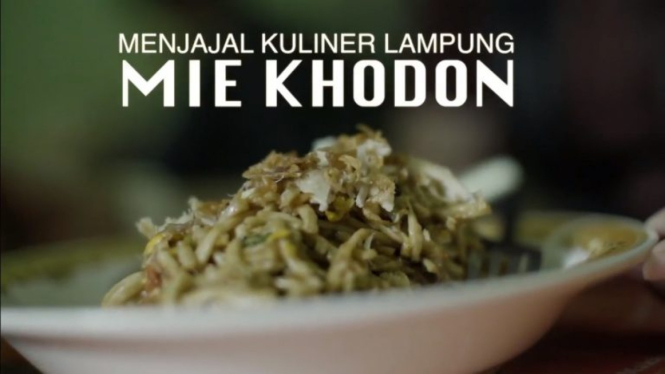 Mie Khodon Lampung
