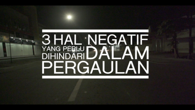 3 hal negatif dalam oergaulan