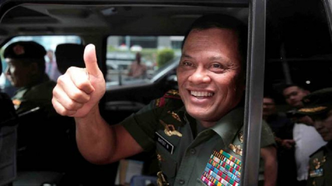 Panglima TNI Jenderal Gatot (Reuters-Beawiharta)