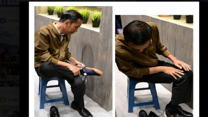 sepatu Jokowi