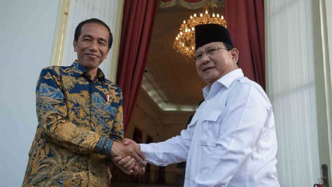 Jokowi dengan Prabowo
