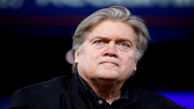 FILE PHOTO: White House Chief Strategist Stephen Bannon speaks at the Conservative Political Action Conference (CPAC) in National Harbor, Maryland