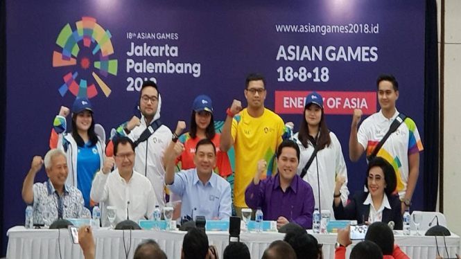 seragam volunteer Asian Games 2018