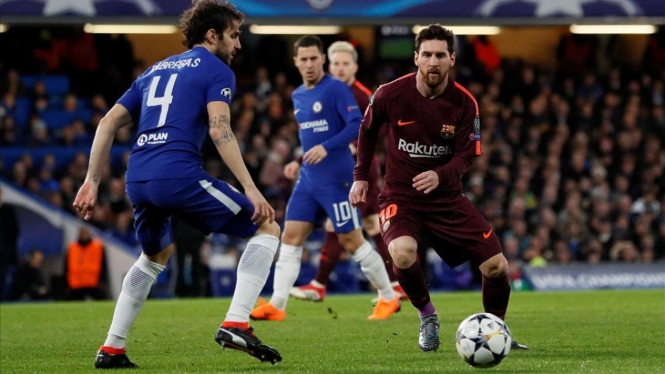 Champions League Round of 16 First Leg - Chelsea vs FC Barcelona