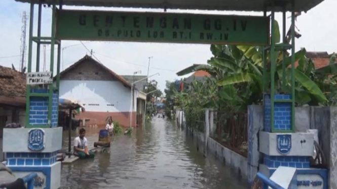 Ratusan Rumah di Jombang Banjir Hingga Setinggi 70 cm
