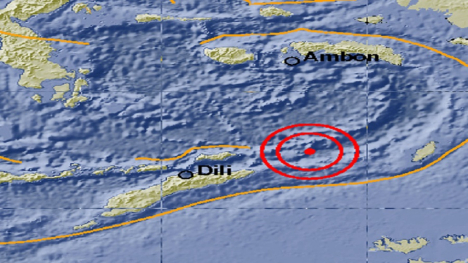 Gempa 5,8 Skala Richter Guncang Maluku