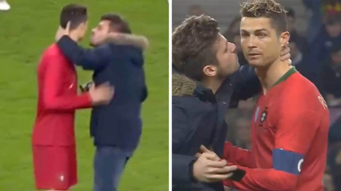 ronaldo kiss