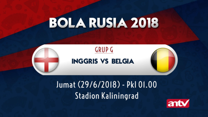 BOLA RUSIA2018 INGGRIS VS BELGIA