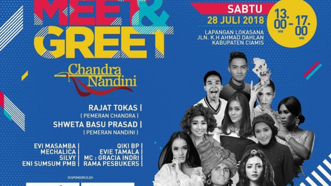 Meet N Greet ANTV di Ciamis Bersama Chandra Nandini