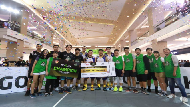 satria muda Juara IBL Gojek 3x3