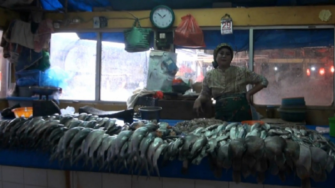 Pedagang Ikan di Pasar Rangkasbitung