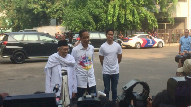 Jokowi dan Ma'ruf Amin