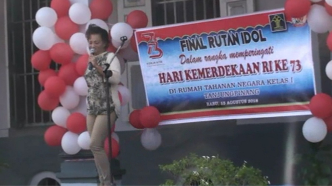 Rutan Idol Di Tanjungpinang Meriahkan Perayaan Kemerdekaan RI