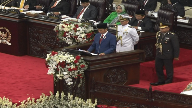 Pidato Kenegaraan, Presiden Jokowi Klaim Tingkat Pengangguran Terbuka Turun Jadi 5,13%