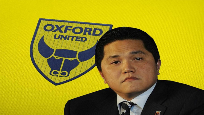 Erick Thohir jadi salah satu direktur Oxford United