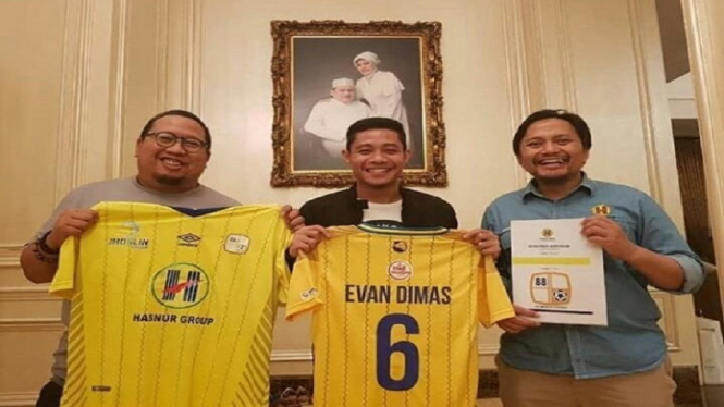 Evan Dimas Resmi Gabung Barito Putera