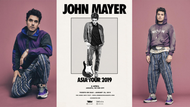 Konser John Mayer di Jakarta