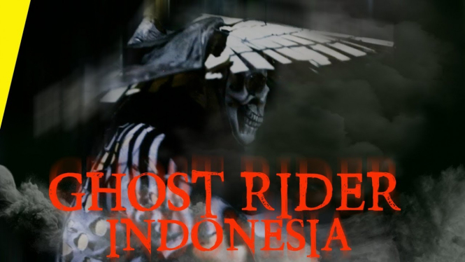 Heboh, Ada Ghost Rider Indonesia Yang Siap 'Membakar' Jalanan