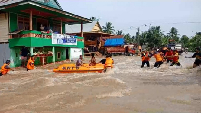 Hari Ketiga, Banjir Semakin Meluas ke Belasan Kecamatan di Wajo