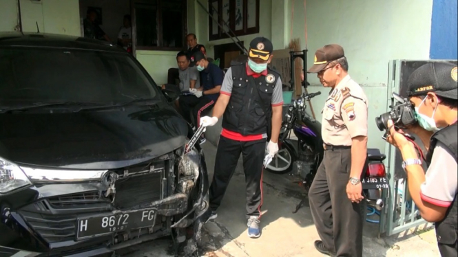 Lagi, Aksi Teror Pembakaran Mobil Warga Semarang