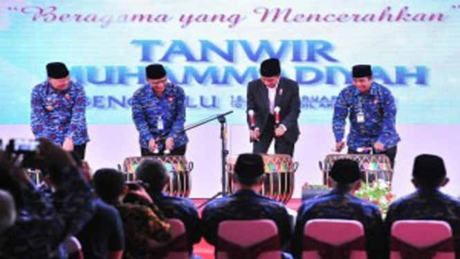Presiden Jokowi Buka Tanwir Ke-51 Muhammadiyah di Bengkulu