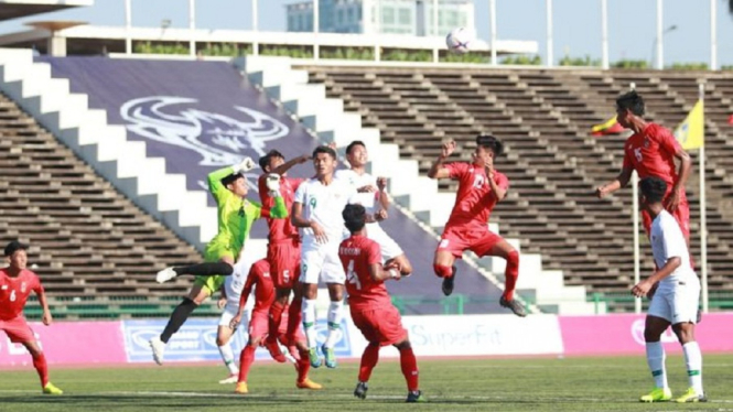 Piala AFF : Timnas U-22 Indonesia ditahan imbang 1-1 oleh Myanmar