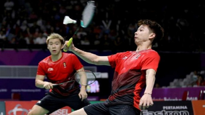 Ganda Putra Kevin Sanjaya dan Marcus Gideon Masih Menjadi Andalan Indonesia di All England 2019