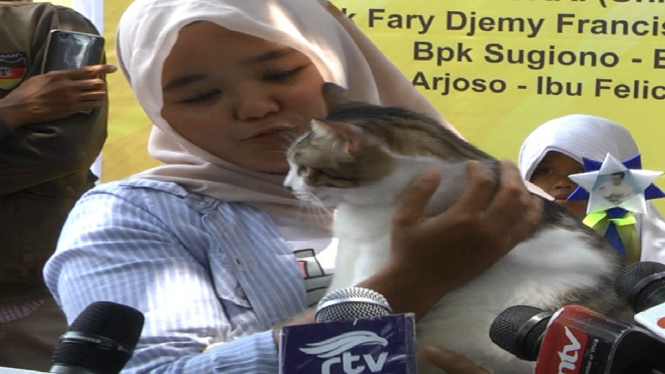 Bandi Juara Lomba Mirip Bobby Kucing Kesayangan Prabowo Subianto