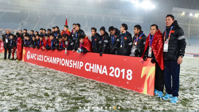 Final Piala Asia U23 Vietnam rUNNER UP DI china 2018