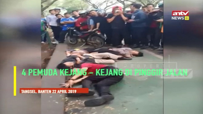 Empat Orang Pemuda Kejang-kejang Keracunan Kopi Di Tangerang