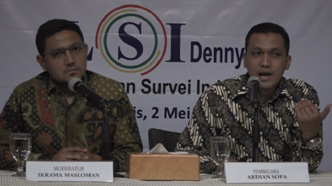 LSI Denny JA: Angka Golput Pilpres 2019 Merosot