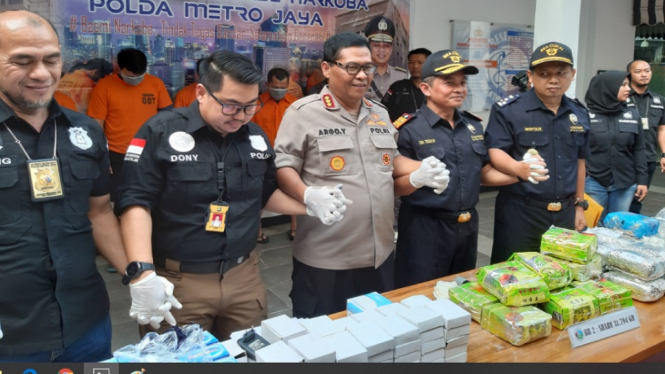 Bea Cukai &amp; Polda Metro Jaya Gagalkan Penyelundupan Sabu