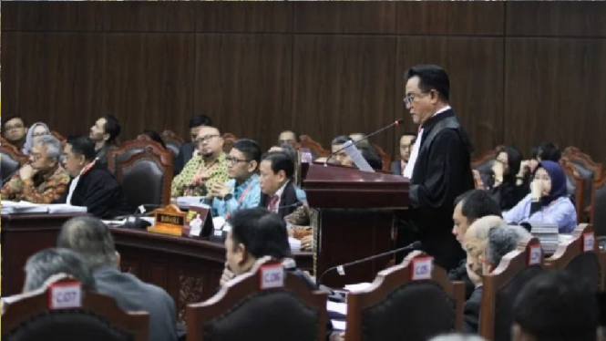 yusril di sidang MK 2