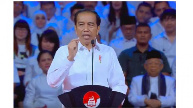 Pemaparan Visi dan Misi Presiden Jokowi