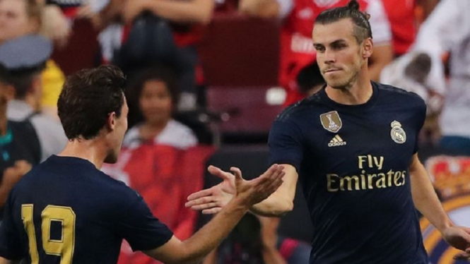 Bale yang baru diturunkan di babak kedua, tampil cemerlang saat melawan Arsenal