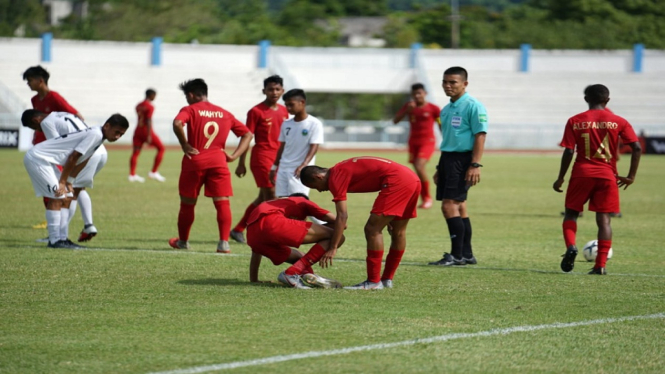 Timnas U-15 Indonesia usai ditahan imbang Timor Lester 1-1