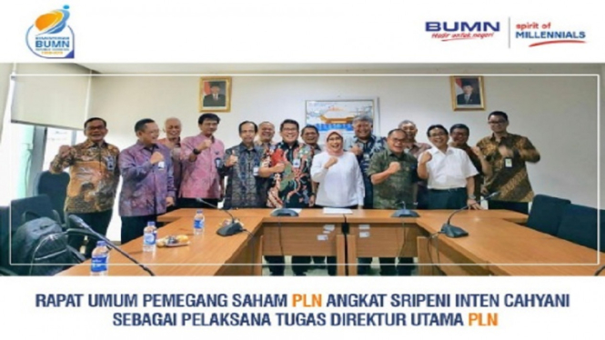 Listrik Padam massal, Sripeni Inten Cahyani - Plt Dirut PLN yang kini jadi perbincangan publik