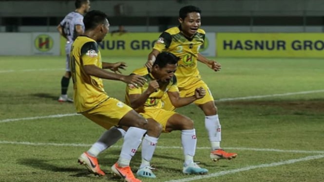 Barito Putera sempat memiliki harapan usai Samsul Arif membuat gol pada menit ke-42