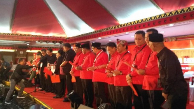 Megawati Soekarnoputri Lantik Pengurus DPP PDIP Periode 2019-2024