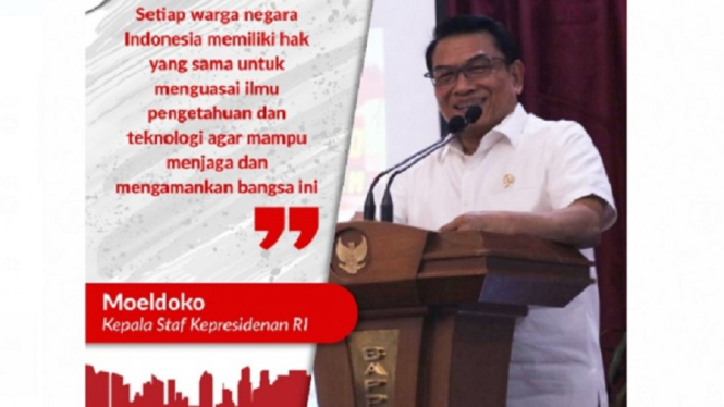 Moeldoko: Siap Bersaing di Ajang Global yang Kompetitif Karena SDM Unggul, Indonesia Maju