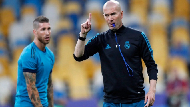 Real Madrid masih berharap kepiawaian Zinedine Zidane untuk berebut gelar juara