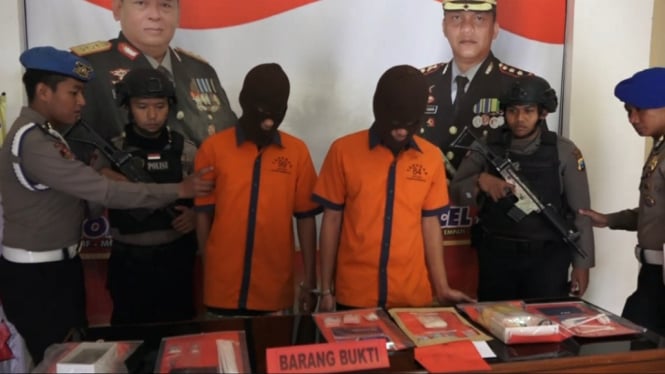 Polisi Tangkap Kakak Adik Pengedar Narkoba di Madiun