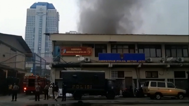 Kabid Humas Polda Metro Jaya: Bukan Gudang Peluru yang Terbakar